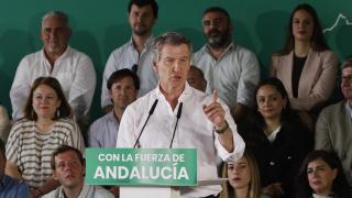 Feijóo en el acto de PP en Córdoba.