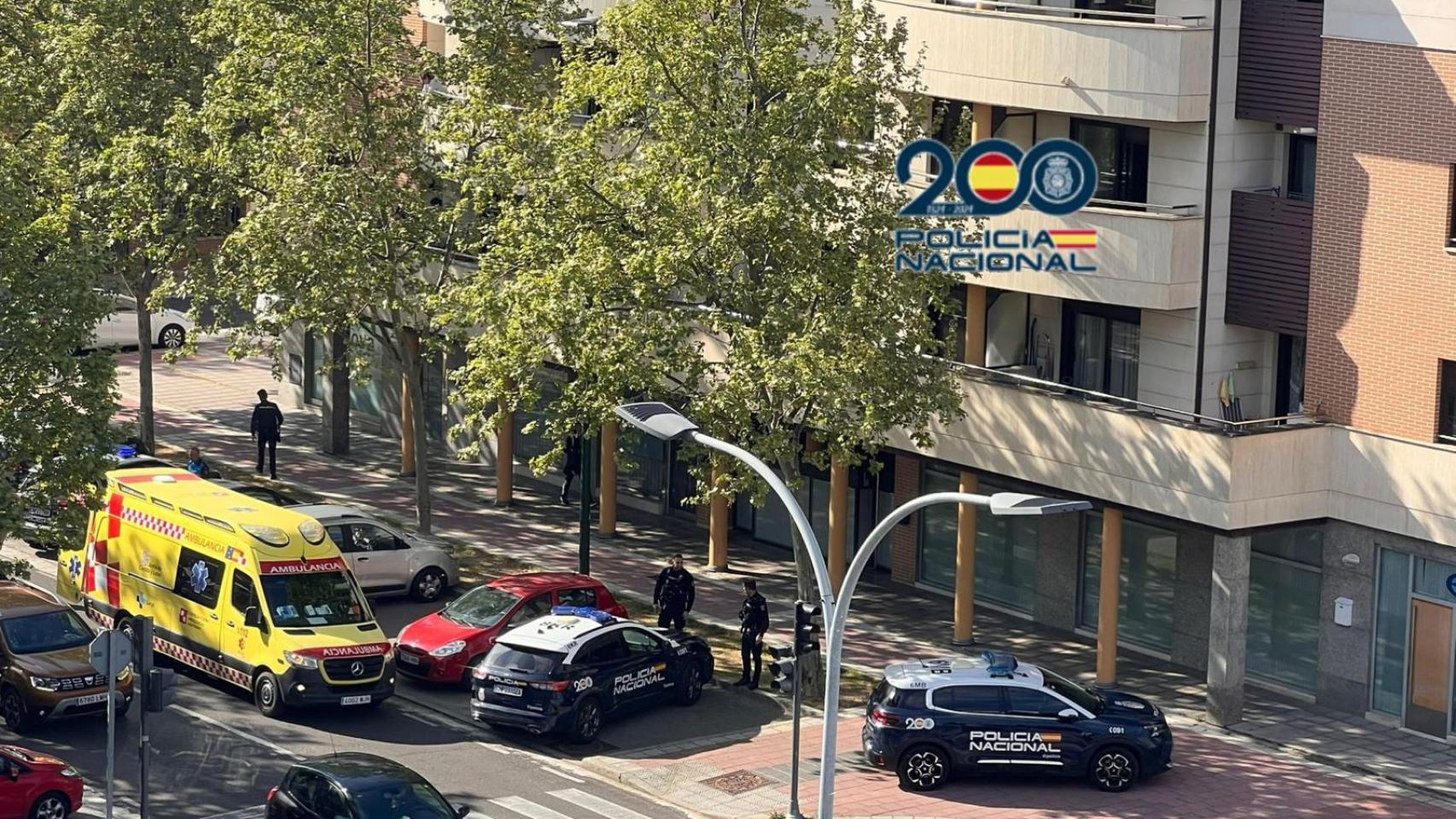 Actuación de la Policía Nacional.