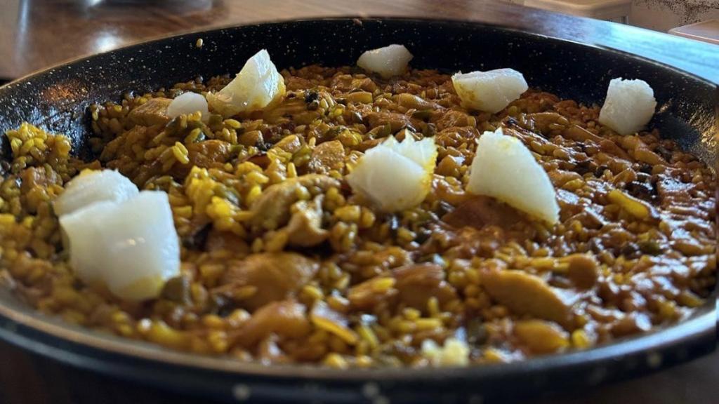 Uno de los arroces del restaurante.