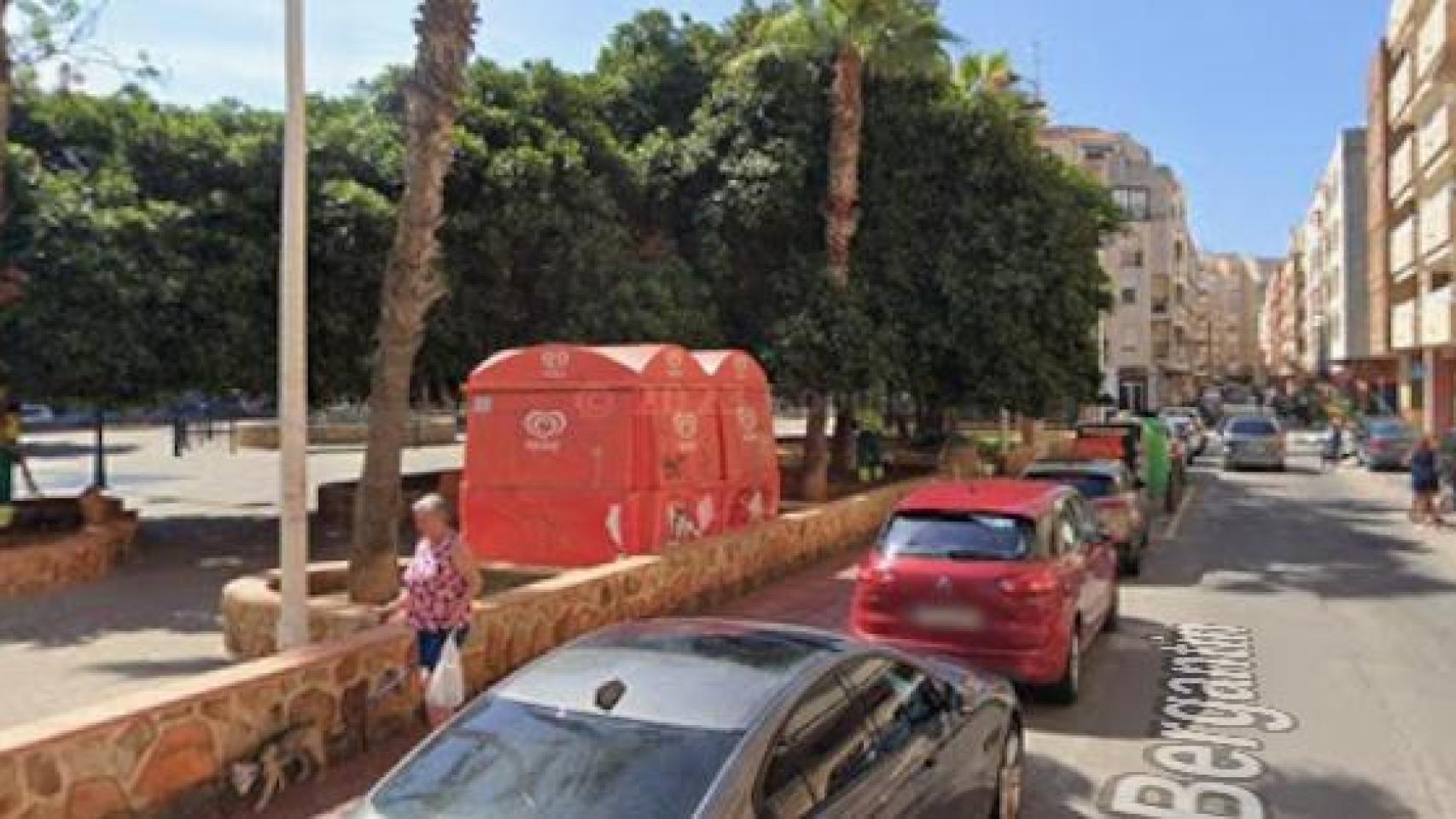 La calle Bergantin.