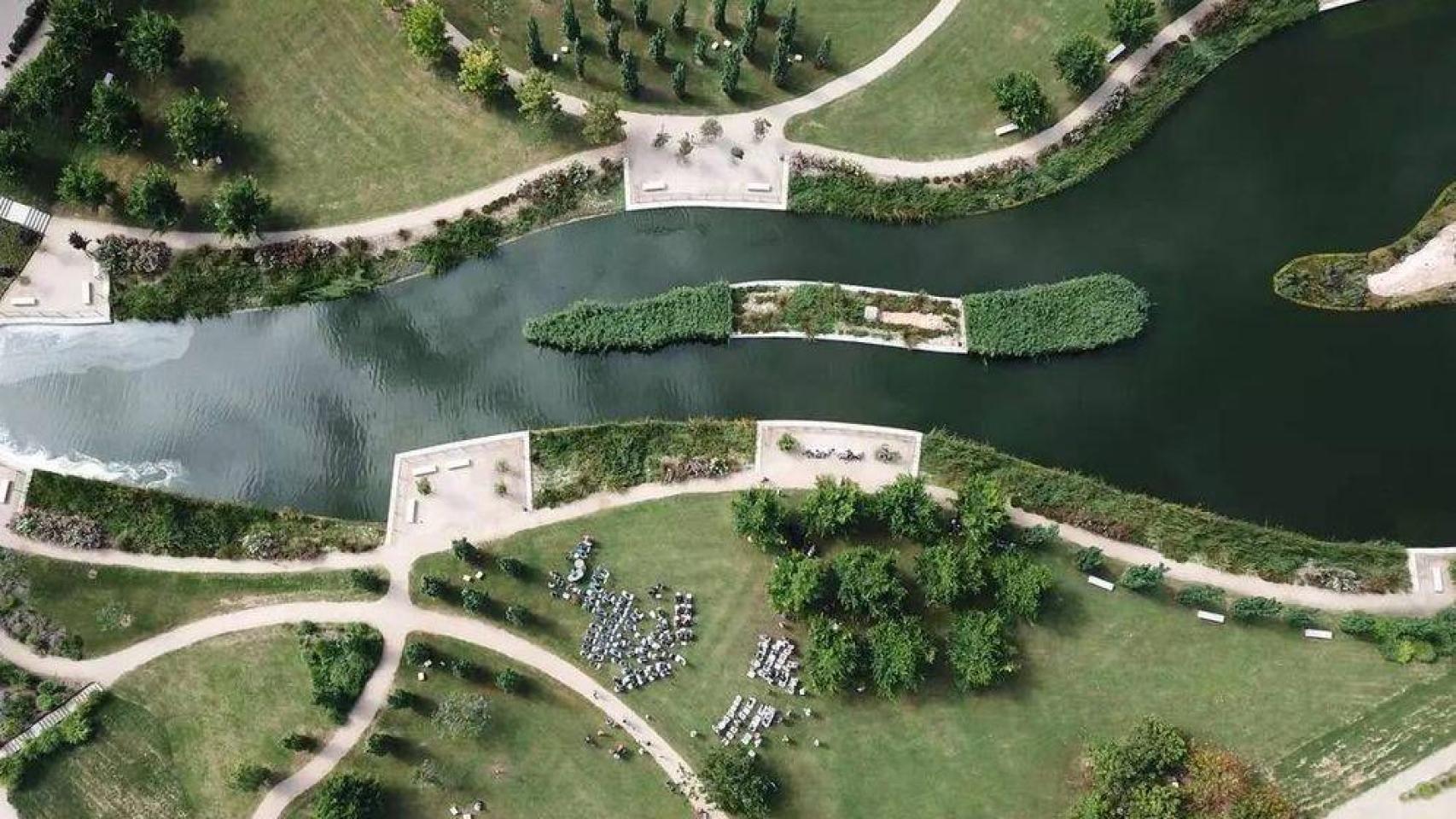 El parque inundable de La Marjal de Alicante, uno de los más importantes de la Comunitat Valenciana.