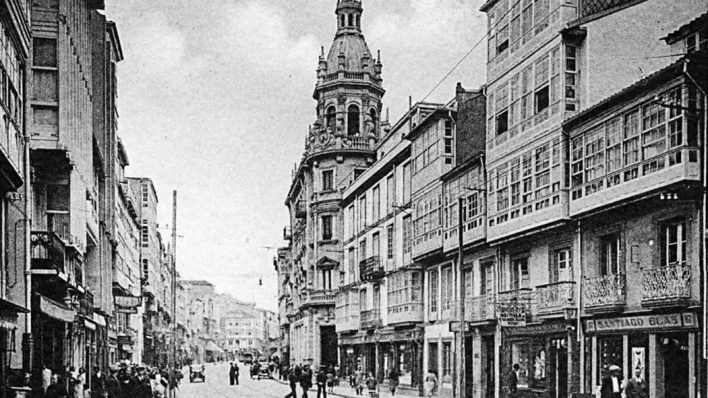 Edificio de Caixa Galicia, 1941. Vía Todocolección