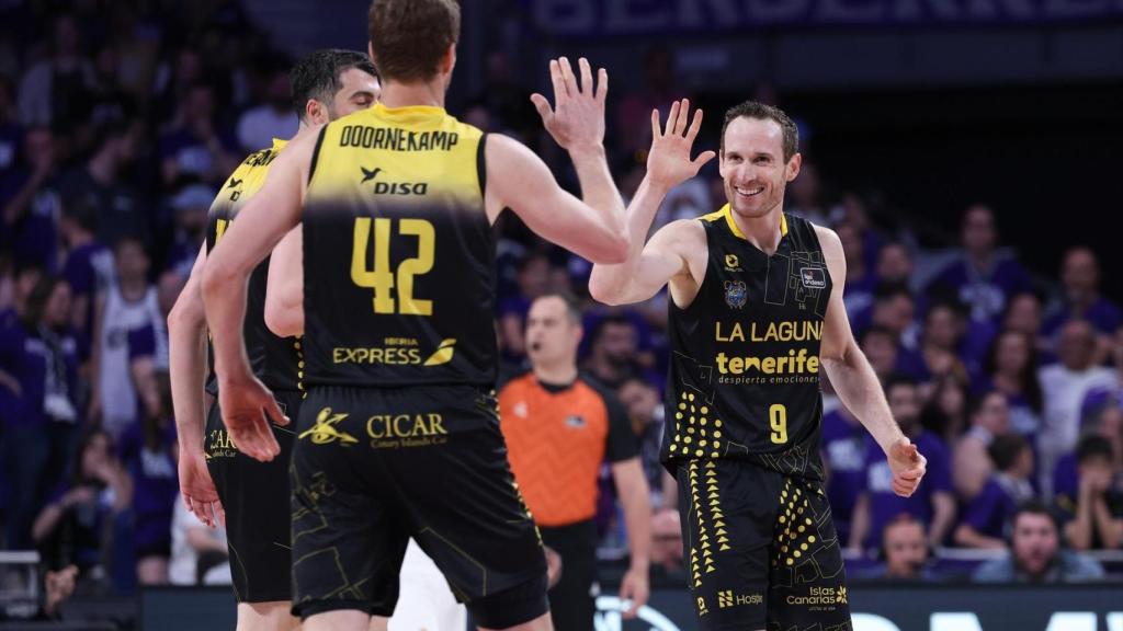 Marcelinho Huertas, durante el partido de baloncesto contra el Real Madrid