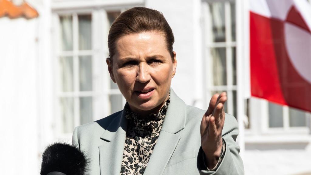 La primera ministra danesa, Mette Frederiksen.
