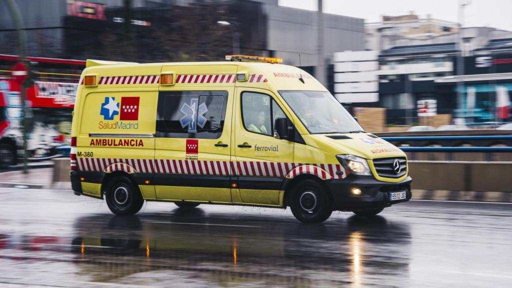Ambulancia en Madrid.