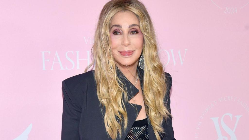 La cantante Cher en un acto público en 2024, en Nueva York.