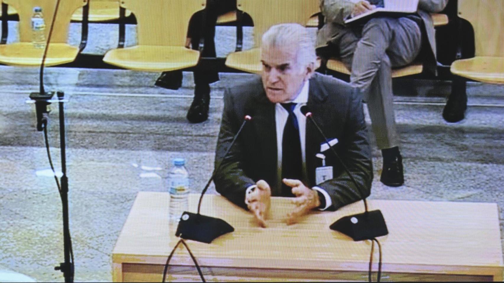 Luis Bárcenas declara ante la Audiencia Nacional este lunes en el juicio del caso Kitchen.