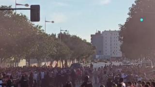 Una imagen de los incidentes.