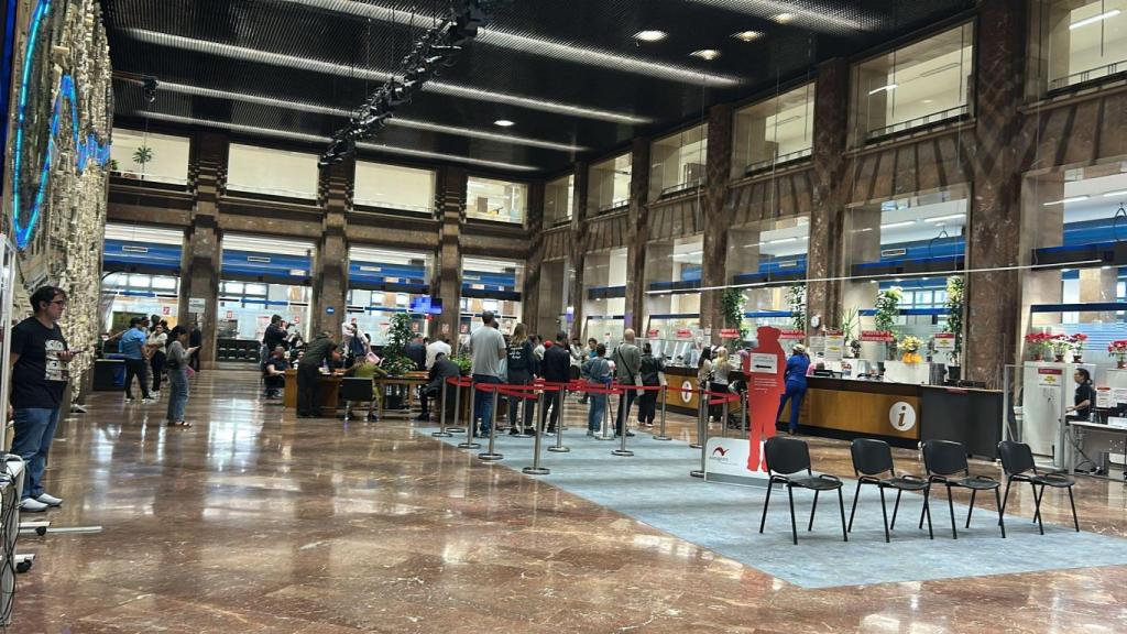 Interior del Ayuntamiento, este lunes.