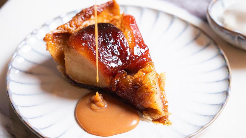 La tarta tatin.