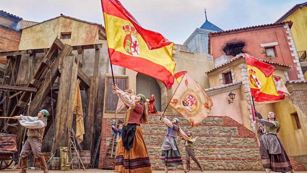 Escena de El tambor de la libertad, una de las novedades de 2025 en Puy du Fou España ambientada en la Guerra de la Independencia.