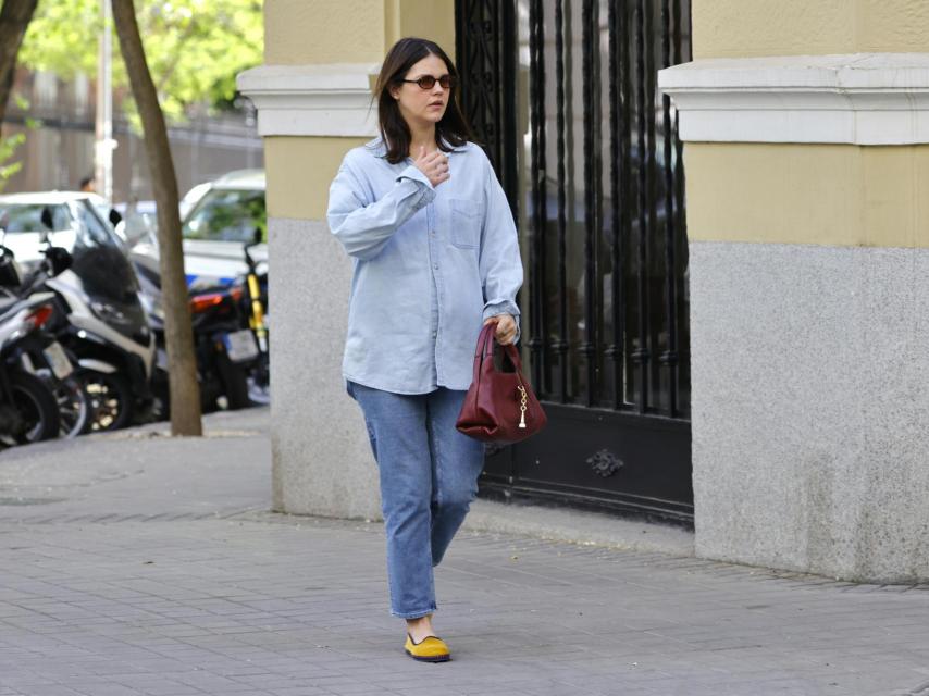 La primera salida de Isabelle Junot tras dar a luz a su segunda ahijada.