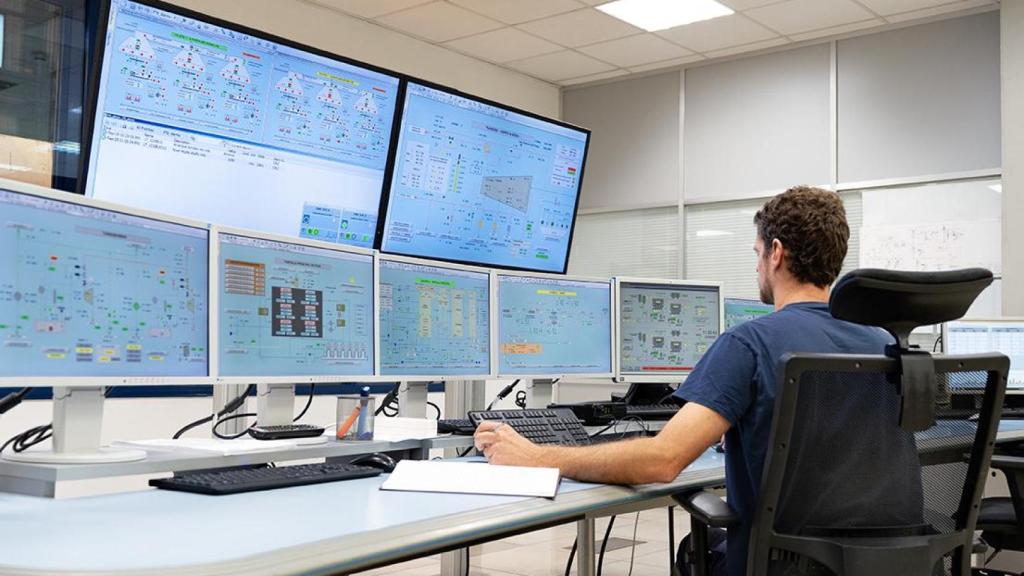 Sala de control PRTE.