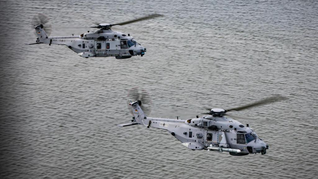 Helicópteros NH90 'Sea Tiger' de Alemania