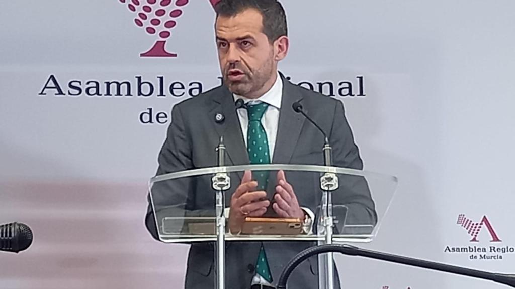 Martinez Alpañez en rueda de prensa