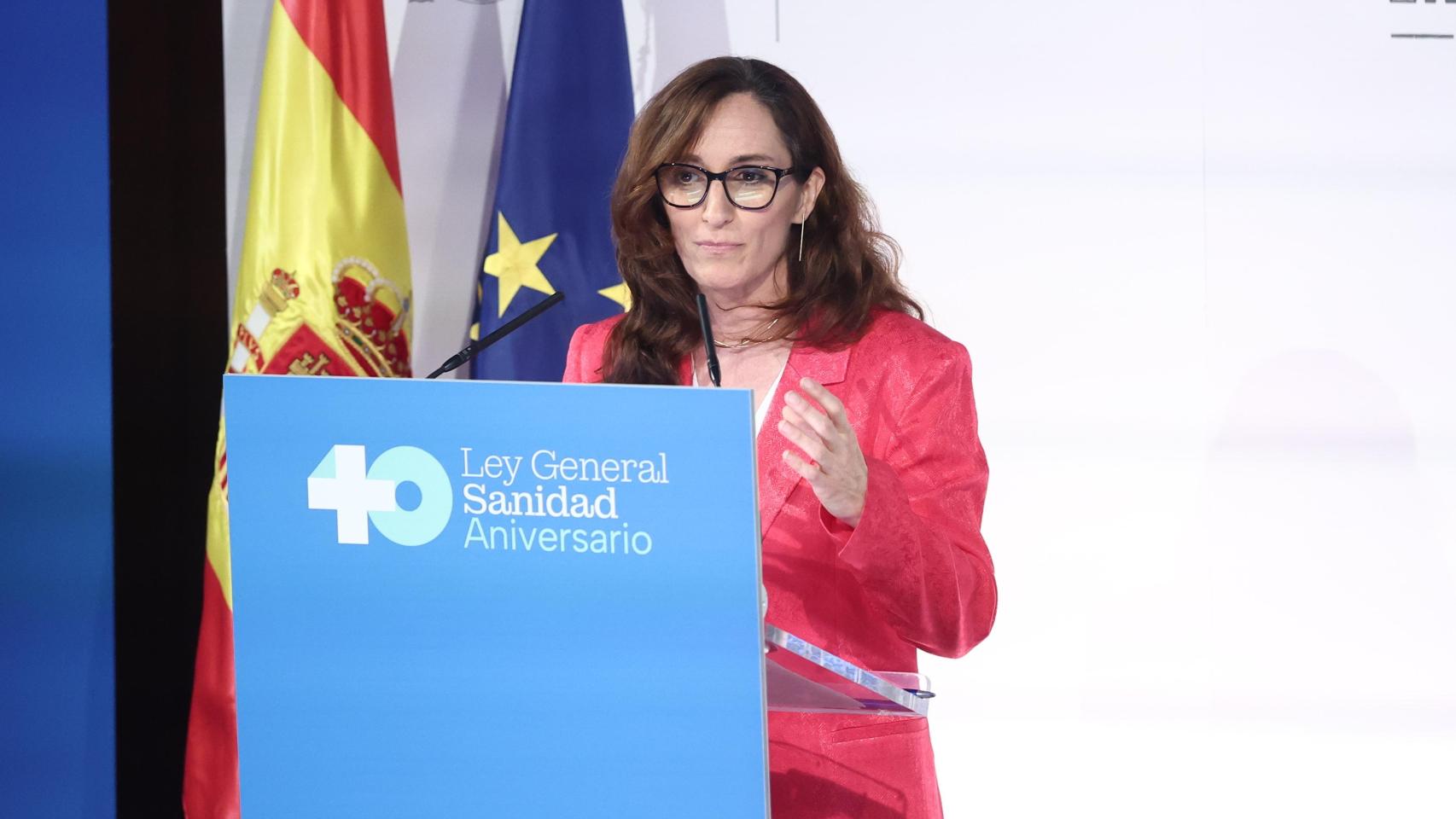 La ministra de Sanidad, Mónica García.