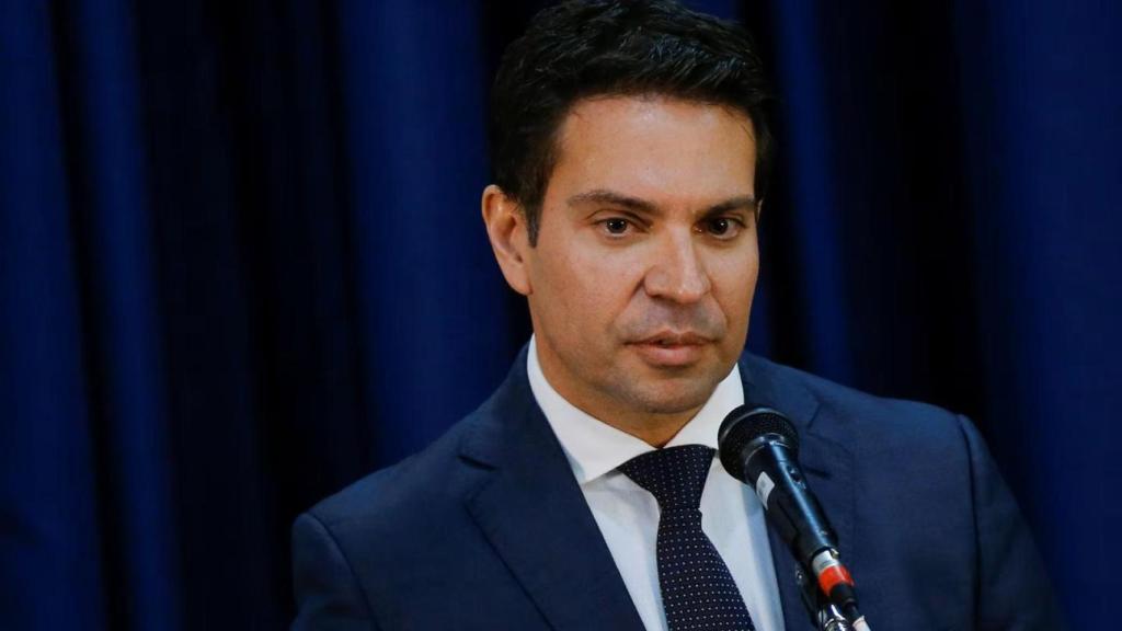 Alexandre Ramagem, exjefe de la inteligencia brasileña en una foto de archivo.