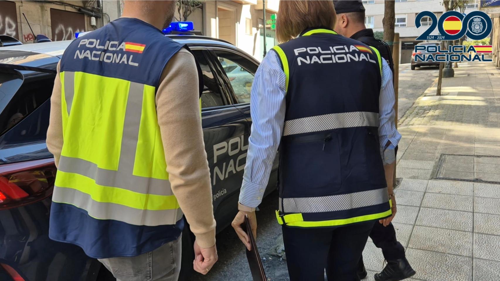 Imagen de efectivos de la Policía Nacional