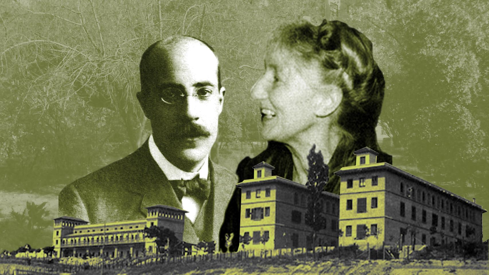 José Castillejo e Irene Claremont fundaron la pequeña Colonia del Zarzal en el barrio madrileño de Chamartín. Diseño Rubén Vique