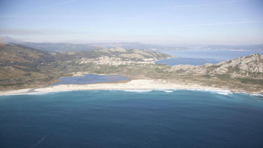 Playa de Area Maior, en Muros.
