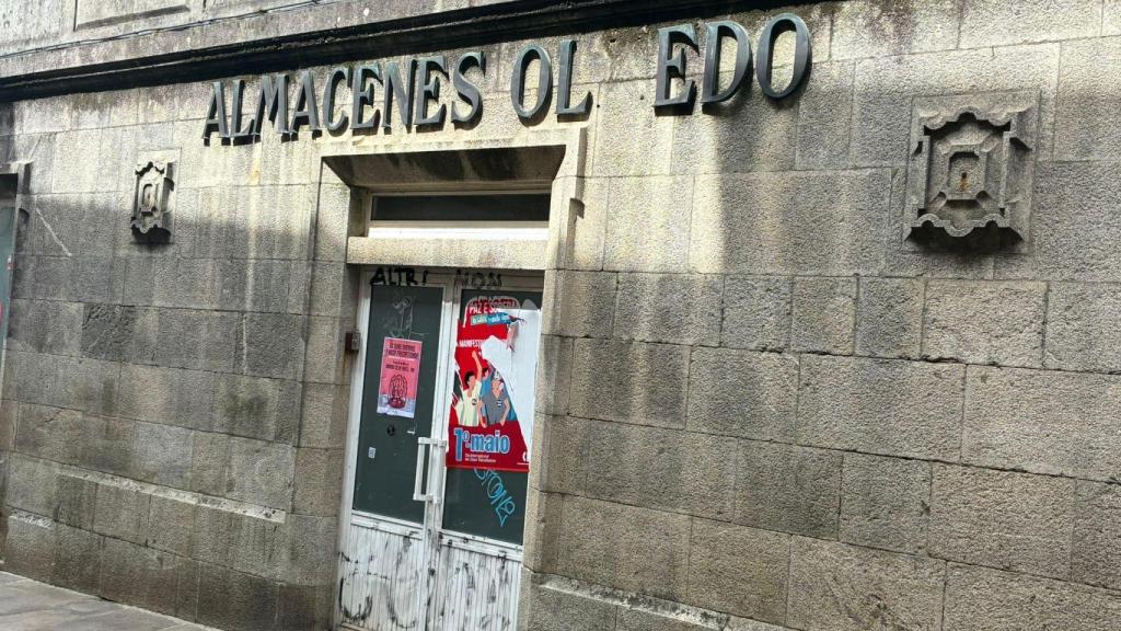 Almacenes Olmedo en la Praza do Toural