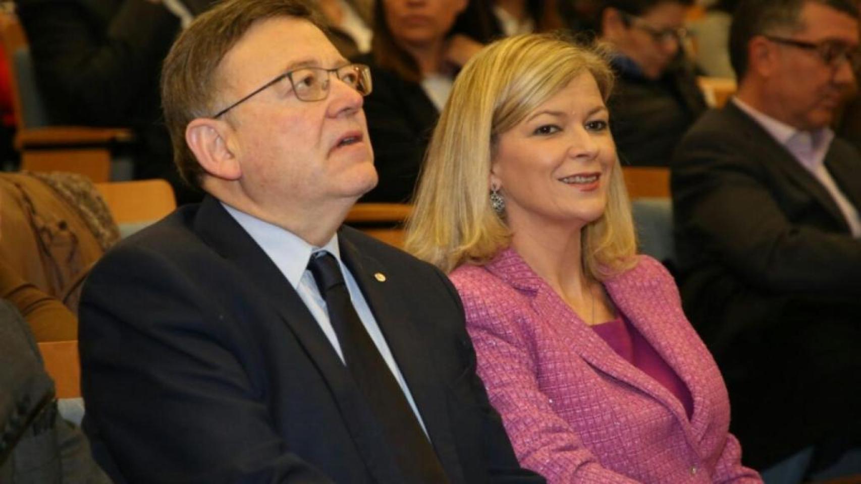 Ximo Puig y Gabriela Bravo, en una imagen de archivo. GVA