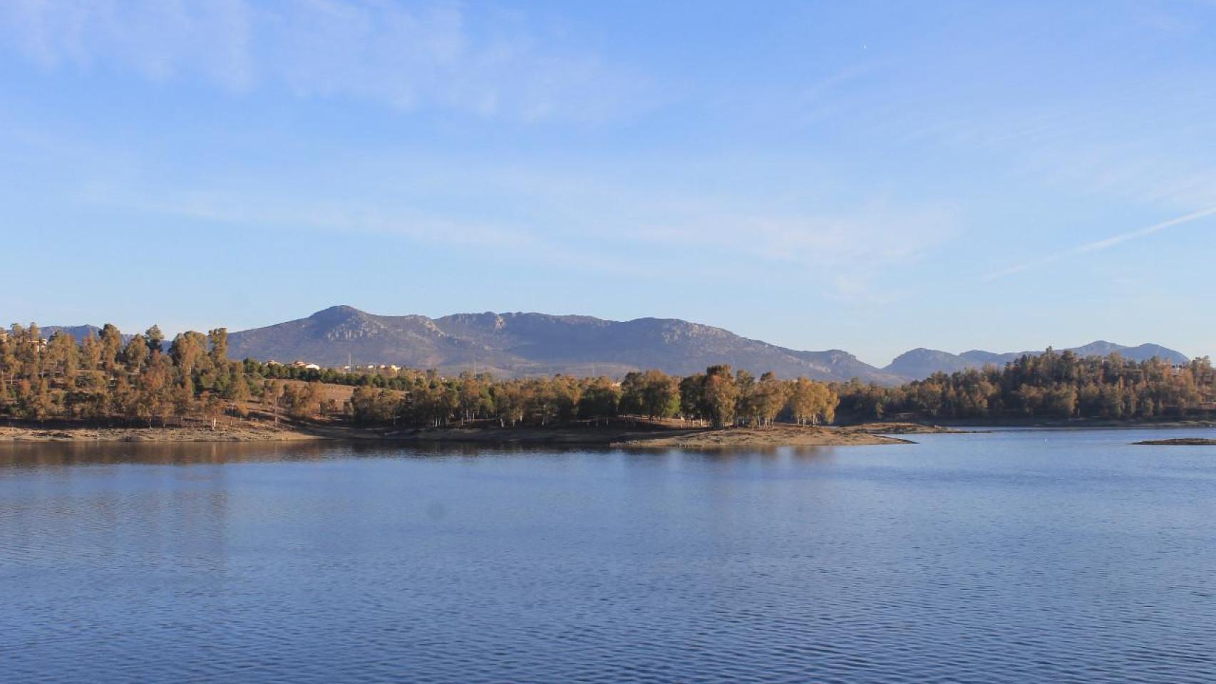 Embalse de Orellana, en Badajoz.