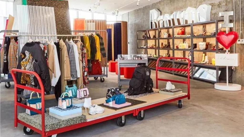 Una de las 'boutiques' después de ser comprada por Farfetch.