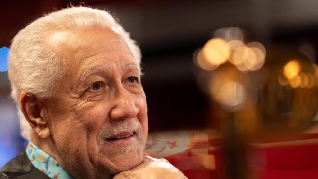 Paquito d'Rivera durante la entrevista con EL ESPAÑOL