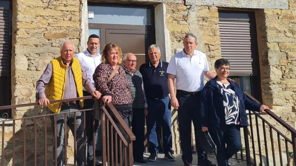 El presidente de la Diputación de Zamora, Javier Faúndez, durante su visita institucional