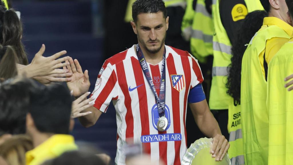 Koke Resurrección, tras la final de la Copa del Rey 2026