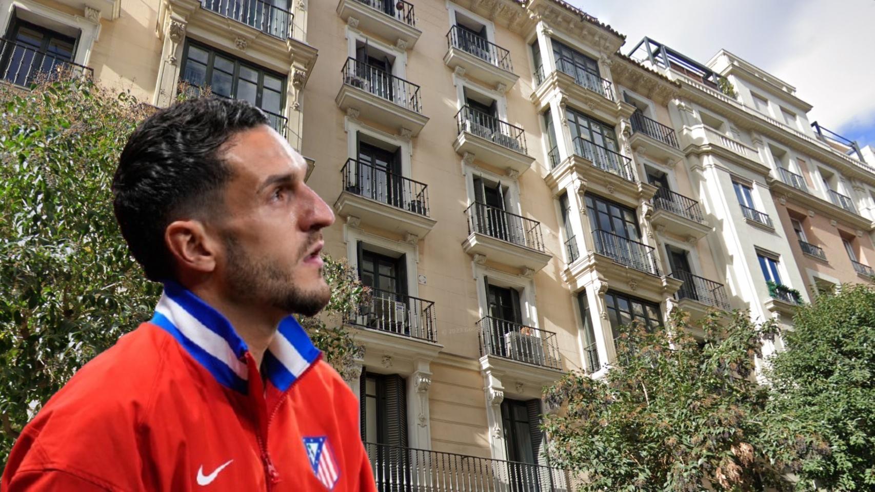 Koke Resurrección y el edificio de Madrid en el que ha invertido en su compra
