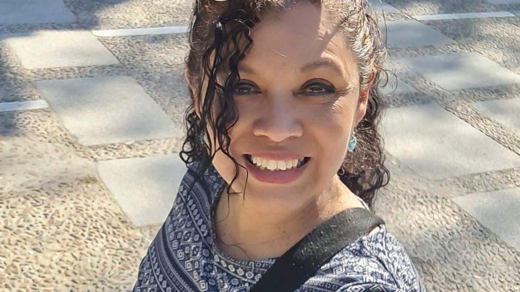 Rocío Neciosupe, de 54 años, peruana en el proceso de regularización junto a su familia.