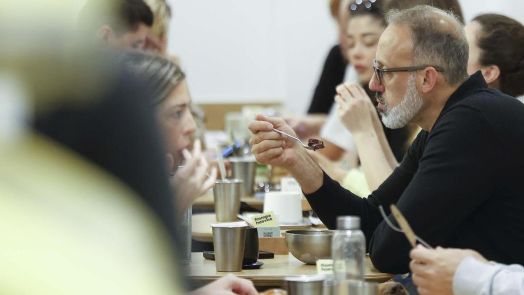 Pellegrino Matarazzo, en la cafetería de San Sebastián.