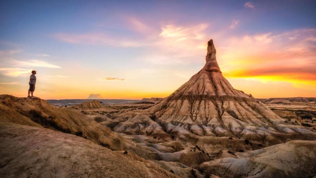 Paisajes de las Bardenas Reales.