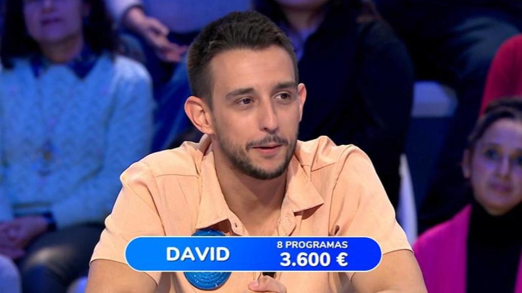 David Trigo en 'Pasapalabra'.