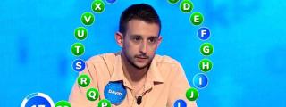 David Trigo, concursante de 'Pasapalabra', durante el rosco.