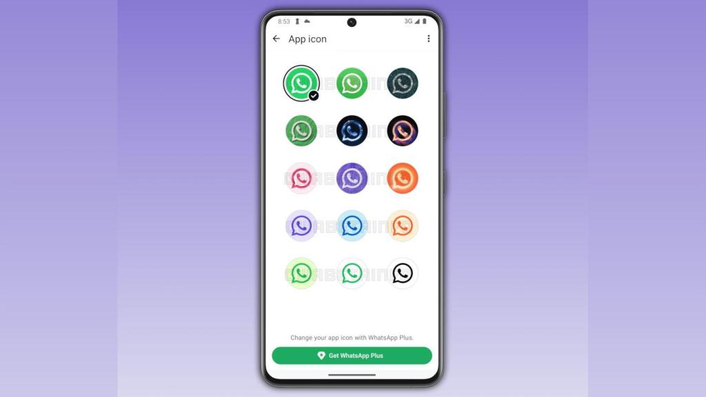 Nuevos iconos de WhatsApp Plus