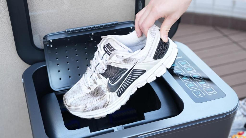 El Midishi M1, la máquina para lavar zapatillas.
