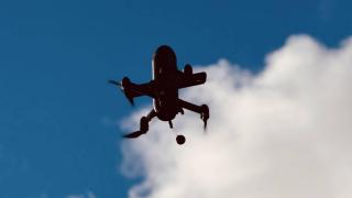 El dron militar Sting de Ucrania.