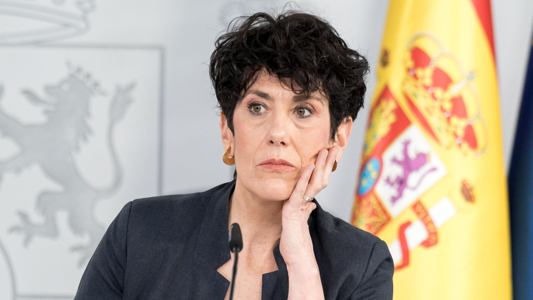 La ministra de Inclusión, Seguridad Social y Migraciones, Elma Saiz.