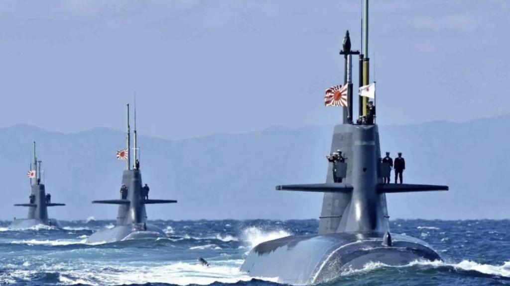 Submarinos diésel-eléctricos de última generación como la clase Sōryū.