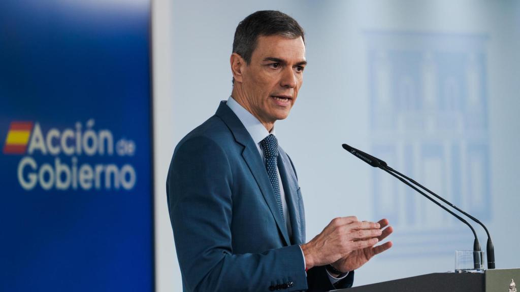 El presidente del Gobierno, Pedro Sánchez. Europa Press / Guillermo Gutiérrez Carrasca