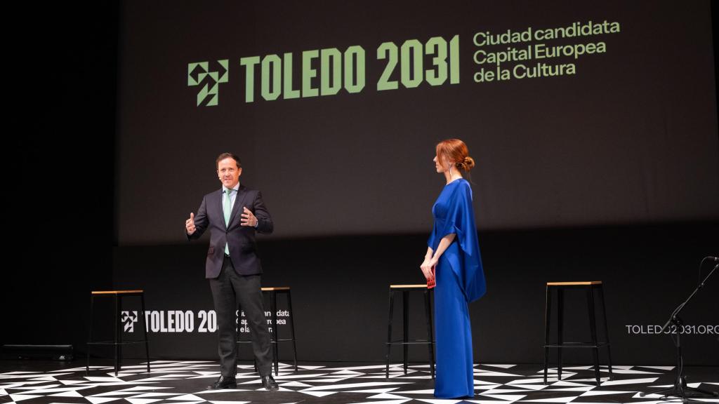 Presentación de la candidatura Toledo 2031 en el Teatro de Rojas.