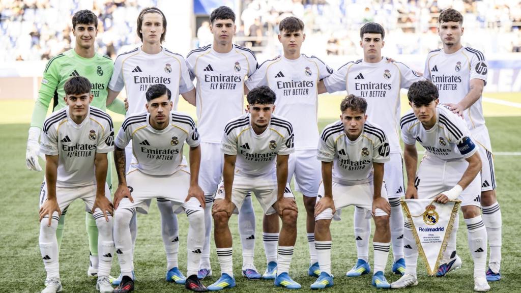 El once titular del Real Madrid en la final de la Youth League