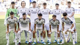 Once inicial del Real Madrid en la final de la Youth League