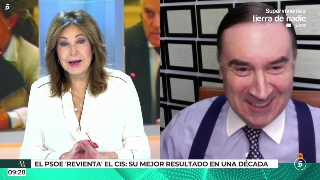 Pedro J. Ramírez este martes durante su intervención en 'El programa de AR'.