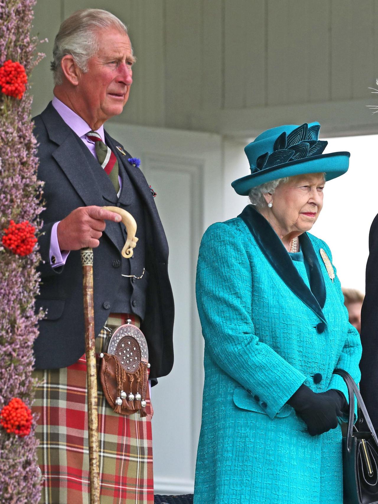 Madre e hijo en Braemar, en 2018.