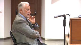 Miguel Reija en el juicio este martes.
