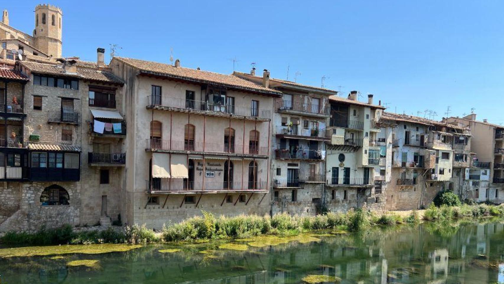 El pueblo de Valderrobles en la Comarca de Matarraña.
